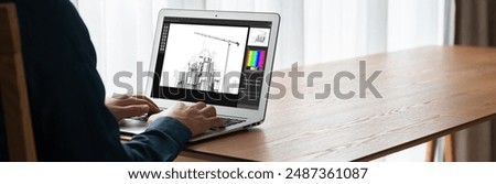 Architectural design modish software application for architect business and professional designer
