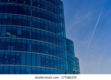 Architectural Detail Of An Office Block