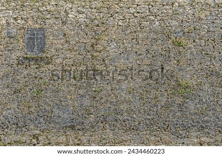 Similar – Image, Stock Photo Reserved parking spaces with P Pediatrician signs on the building wall