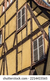 Architectural Detail In Strasbourg, Alsace, Eastern France