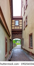 architectural detail in Wertheim am Main in Southern Germany