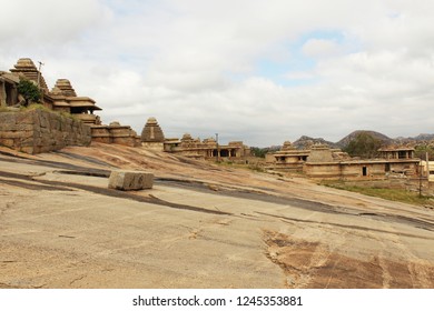 Architectural Marvels Of Hampi, Karnataka, India. One Of The Richest Periods In The History Of South India. Rule Of Krishnadevaraya