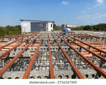 architecture, background, bridge, build, builder, business, cement, childhood, construction, daycare, design, development, empty, engineering, estate, exterior, frame, framework, green, ground, house, industrial, industry, iron, landscape, 
