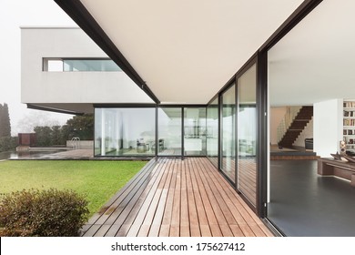Architecture Beautiful Interior Modern Villa View Stock Photo Edit Now
