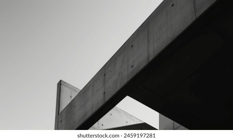 Architecture Building Black and White Pattern Geometrical Photography - Powered by Shutterstock