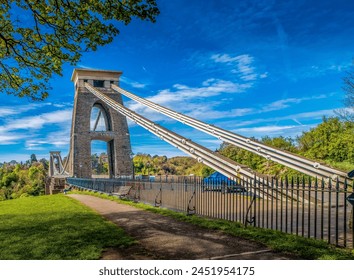 Architecture, Building, The Clifton Suspension Bridge, Bristol, England, UK. - Powered by Shutterstock