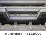 Architecture. Building Design Architecture. Modern office building. architecture detail. design and pattern. architecture with stone. building close up. detail of architecture. art with line minimal.