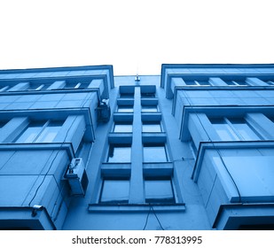 
architecture, constructivism, fragment of the facade