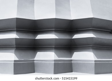Architecture Details Cement Pattern Corner Shadow Abstract background