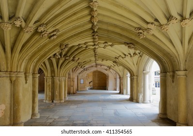Architecture details - Lincolns Inn vaulted ceiling. The Honourable Society of Lincoln's Inn is one of four Inns of Court in London.