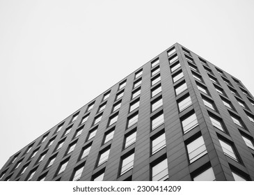 Architecture details Modern building Facade geometric window pattern - Powered by Shutterstock