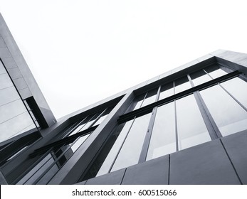 Architecture Details Modern Facade Building Black And White