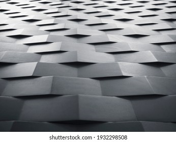 Architecture details wall pattern geometric Abstract background