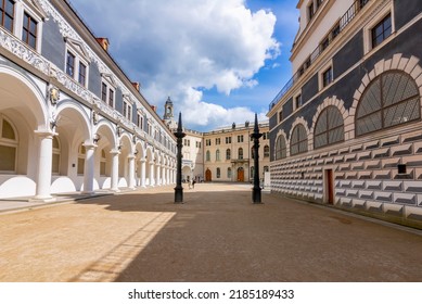 Architecture Of Dresden Castle In Germany