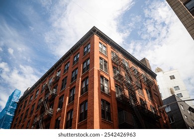 Architecture at the Dumbo Area, Dumbo, Brooklyn, New York, USA.