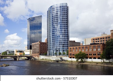 Architecture of Grand Rapids, Michigan, USA.
