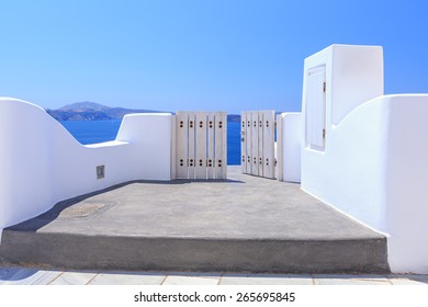 Architecture Greek Island Of Santorini