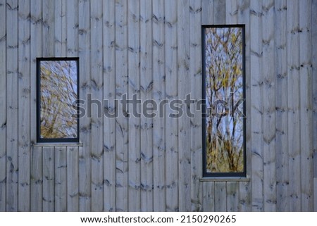 Similar – Foto Bild Sturm kommt auf Haus Baum