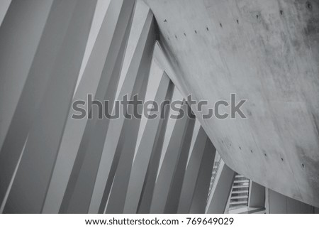 Architecture and interior design geometry