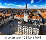 Architecture of Kalisz old town in Greater Poland Voivodeship, Poland