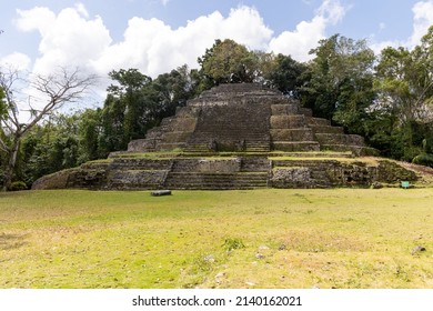 Architecture In The Mayan Ruins In Belize