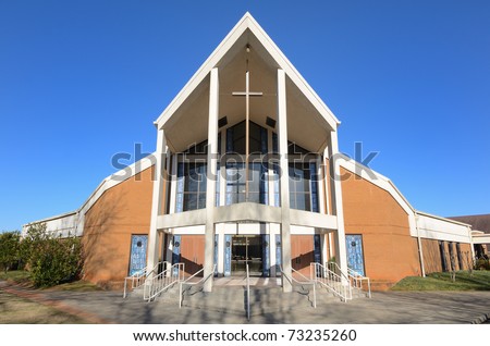 Architecture of a modern church