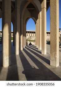 Architecture Of The Mosque King Fahd University Of Petroleum And Minerals On The Other Side. Dammam, Saudi Arabia. January 15, 2020