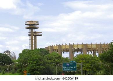 Architecture: New York State Pavilion By Philip Johnson.