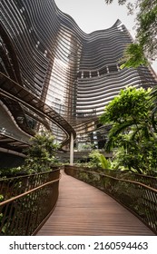 Architecture Photograph Of Marina One Residences, Singapore.