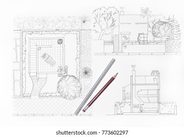 Architecture Plans Home And Garden, Luxury Villa