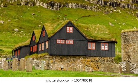 Architecture Streymoy  the largest   most populated island the Faroe Islands  autonomous region the Kingdom Denmark