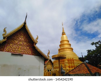 Architecture In Thai Temples (Mueang Lamphun District, Lamphun Province, Thailand)