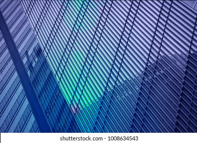 Architecture With Window Building Pattern For Background .