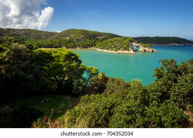 Arco Di San Felice In Gargano National Park, Italy