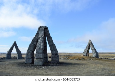 Arctic Henge In North Iceland