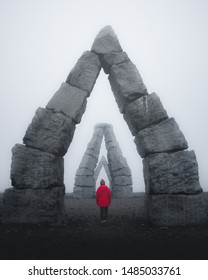 Arctic Henge Stone Formation, Iceland