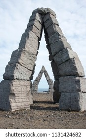 Arctic Stone Henge In Iceland