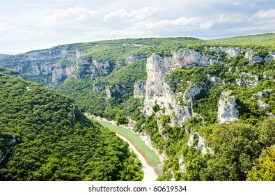 Ardeche Gorge, Rhone-Alpes, France