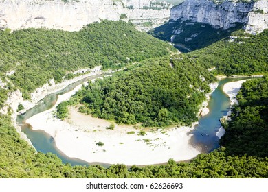 Ardeche Gorge, Rhone-Alpes, France