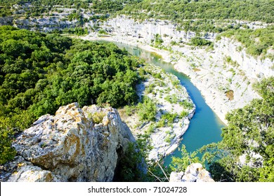 Ardeche Gorge, Rhone-Alpes, France