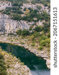 Ardeche Gorge, Rhone-Alpes in southern France