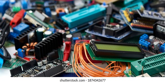 Arduino Blocks Modulesdyi Your Microcontroller Program Stock Photo ...