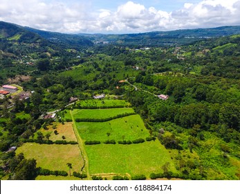 Areal Shot In Boquete/Panama