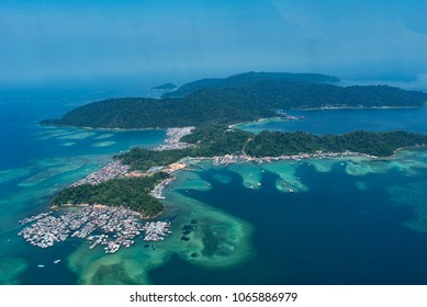 Areal View Gaya Island Sabah Malaysia Stock Photo 1065886979 | Shutterstock