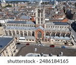 areal views of Hull Minster Kingston upon Hull