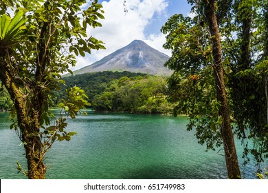 Arenal Volcano in Costa Rica.  - Shutterstock ID 651749983