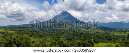 Similar – Image, Stock Photo Arenal Volcano Rises from Jungle