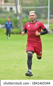 Arequipa, December 27, 2019: FBC Melgar Players Train In Preparation For The League 1 And International Tournament. In The Image Is Joel Sánchez