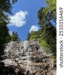 Arethusa Falls waterfalls in New Hampshire 