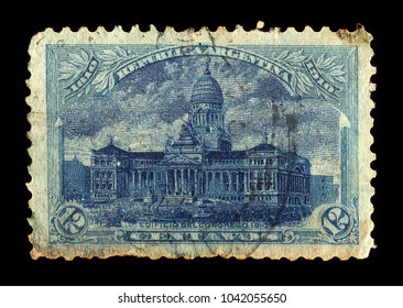 Argentina Circa 1910 Stamp Printed Argentina Stock Photo 1042055650 ...